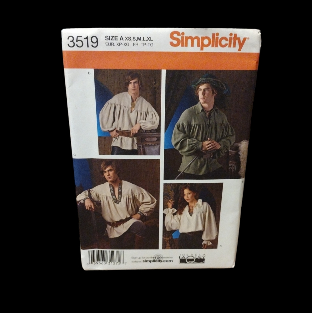 Simplicity Shirt Pattern